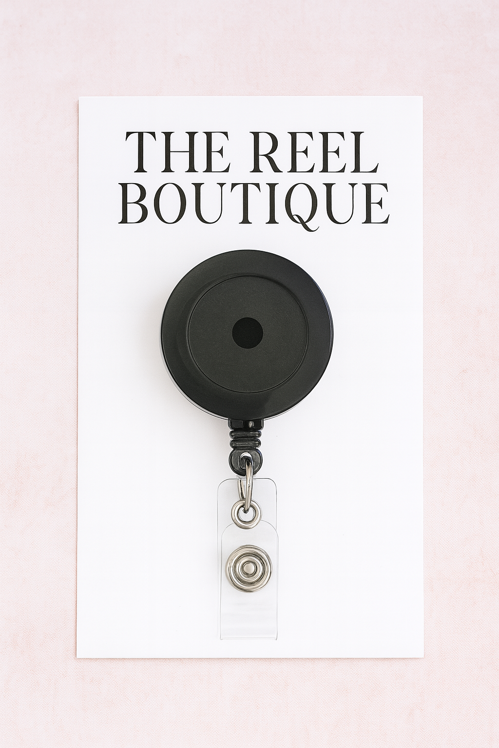 Interchangeable Badge Reel Base