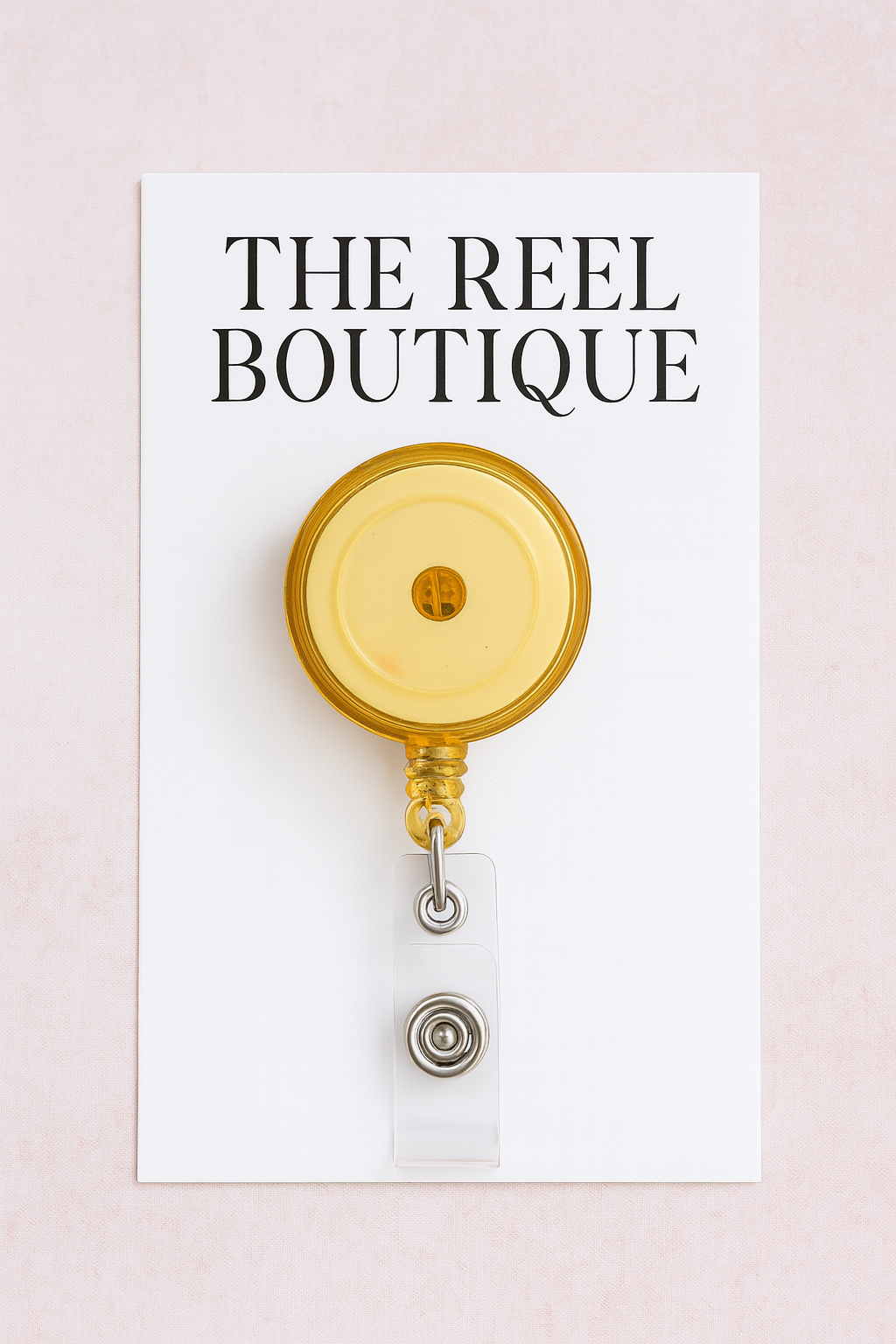 Interchangeable Badge Reel Base