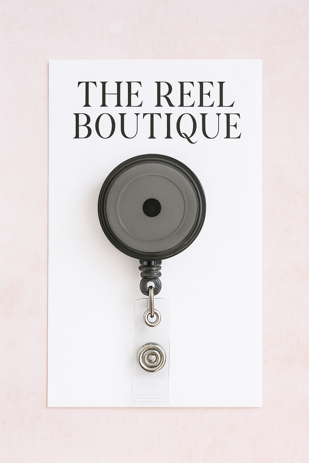 Interchangeable Badge Reel Base