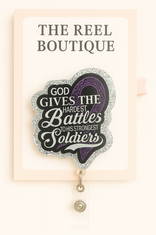 Strongest Soldiers Badge Reel Topper