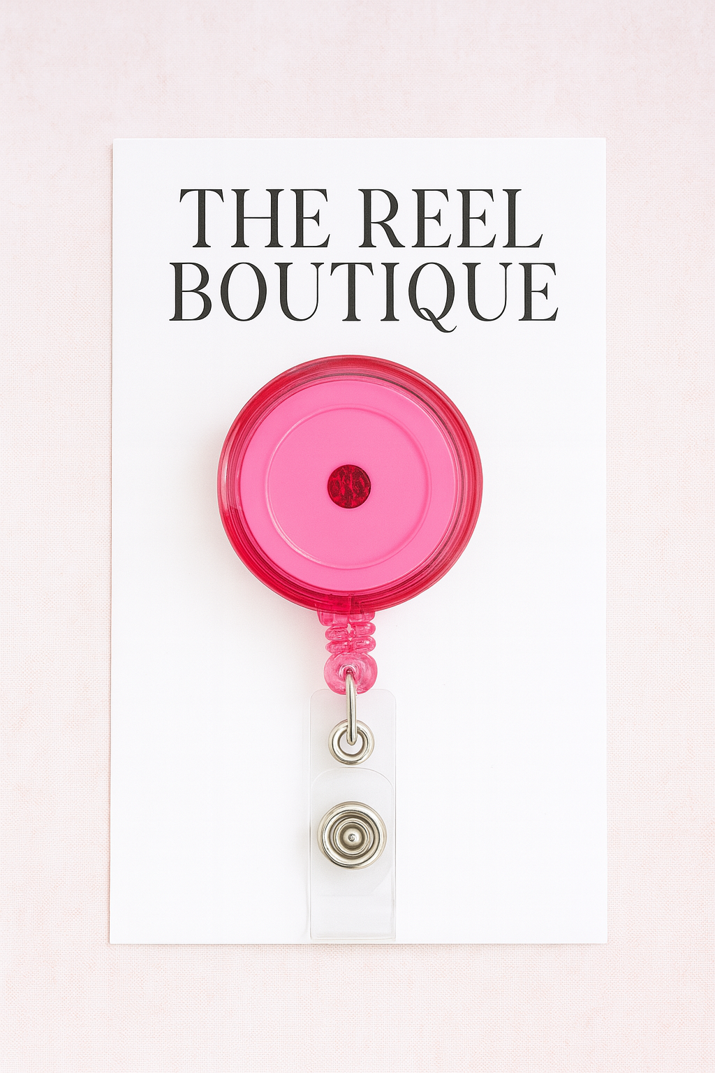 Interchangeable Badge Reel Base
