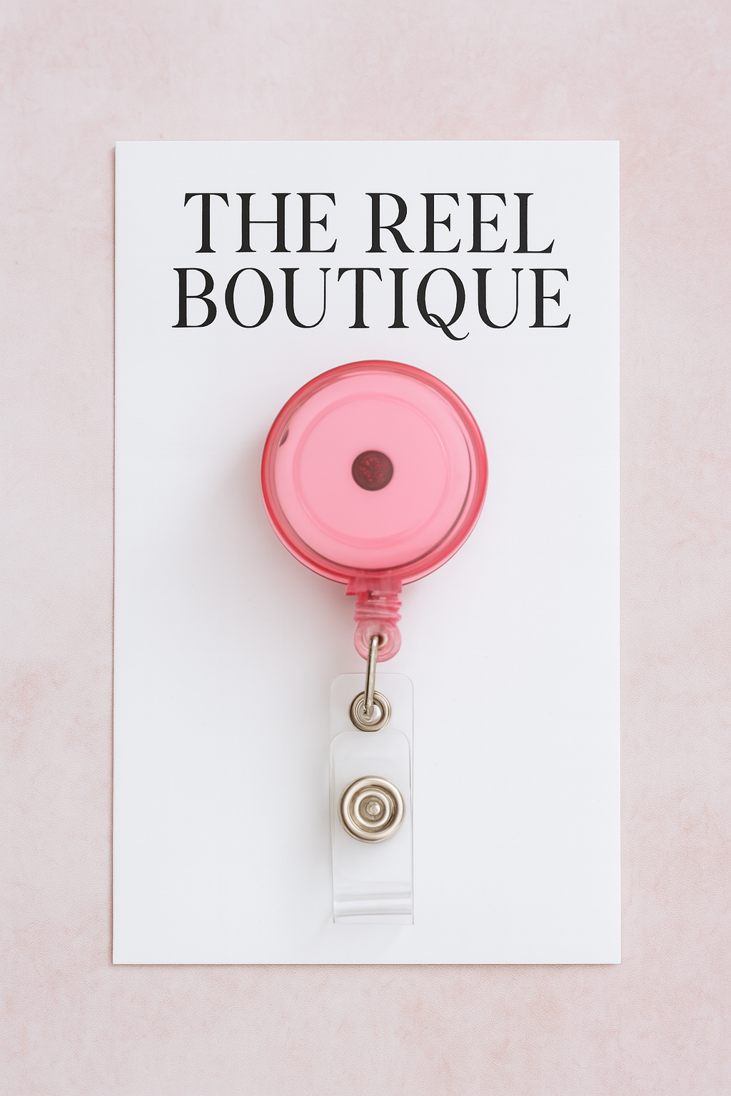 Interchangeable Badge Reel Base