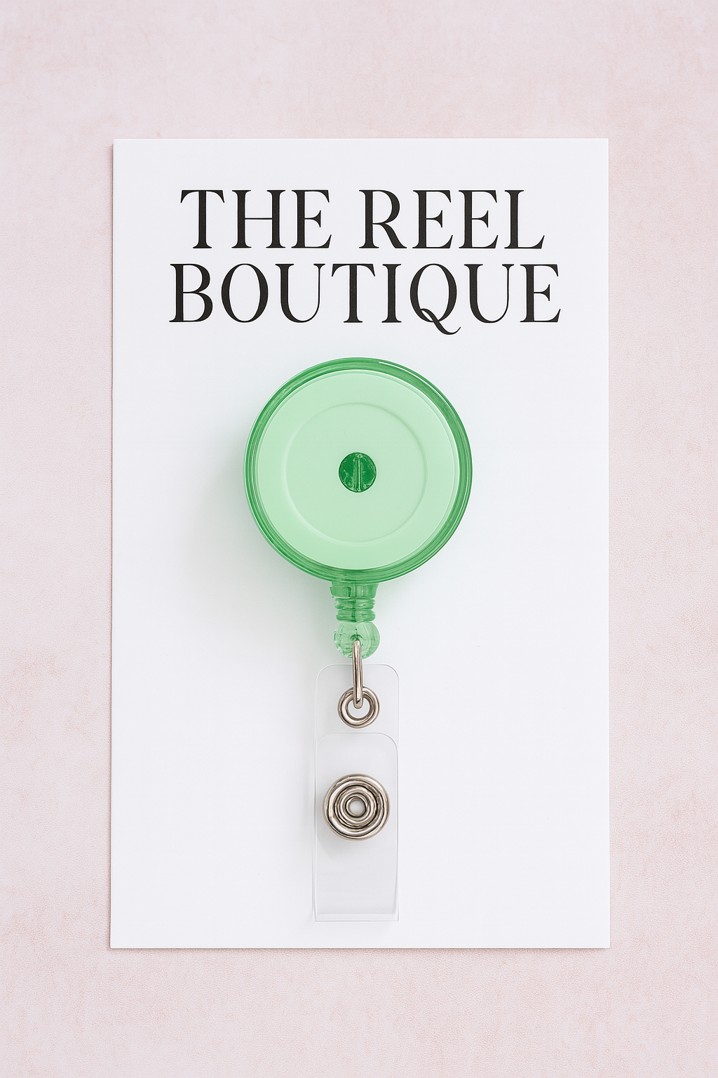 Interchangeable Badge Reel Base